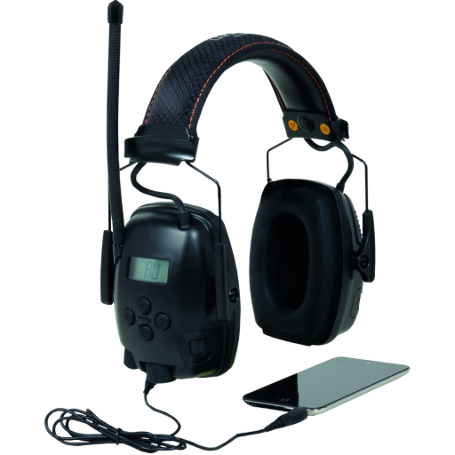 Hörselskyddskåpa Electronic / FM-radio