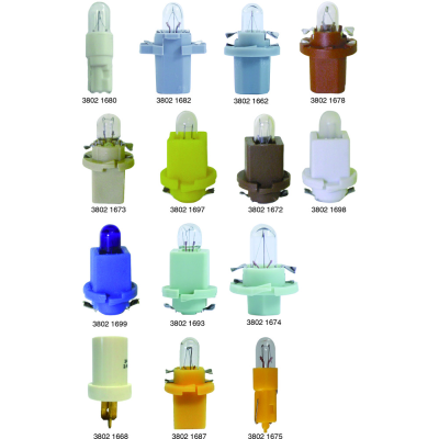 Žárovky s plastovými paticemi 24V
