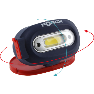 Čelová LED svítilna 360°