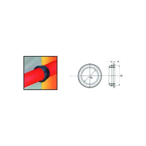 KABELOVÁ PRŮCHODKA PVC 11 MM