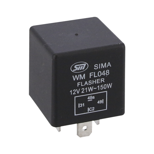 BLIK.RELÉ 30 4PÓL. 12V21-150W