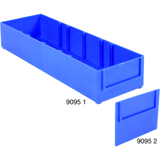 Úložný box, velikost D, modrý