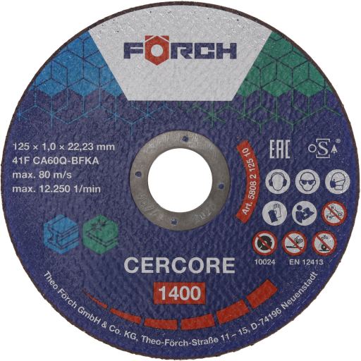 DĚ.KOTOUČ CERCORE 1400 125X1,0