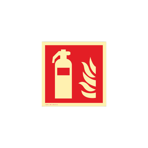 Informační štítek k hasicímu přístroji