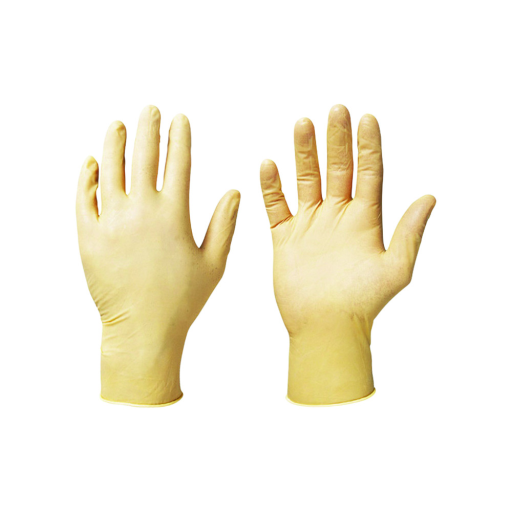 Latexové rukavice na jedno použití