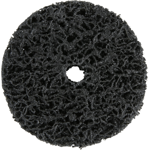 Kotouče z nylon. brusného rouna, černé ECO