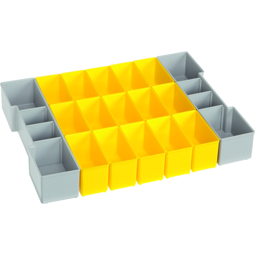 Sada vkládacích boxů, žlutá VAROBOXX 1