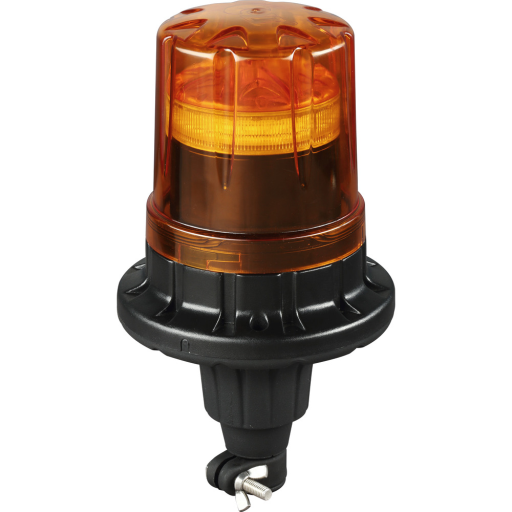 Rotační maják LED, s nástrčnou paticí 12 / 24 V