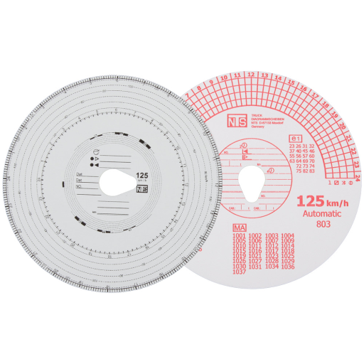 Diagramové kotouče do tachografů