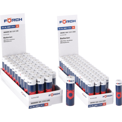 Alkaline-batterier