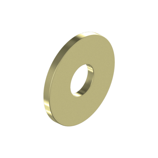 Skiver DIN 9021, blank messing