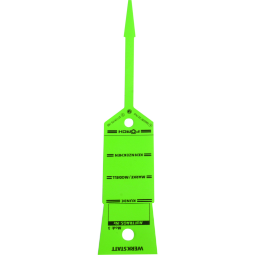 NØGLEMÆRKE TYPE 3 GRØN (500)