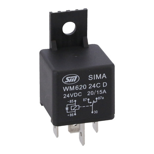 STD-REL.M.H.5-PIN.D 24V20/15A