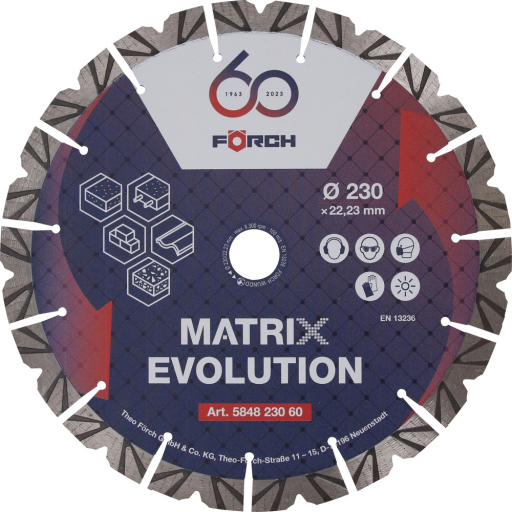 Diamantskæreskive MATRIX Evolution