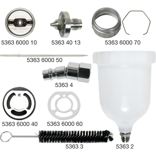 Tilbehør til malerpistol GTi Pro LITE TE10