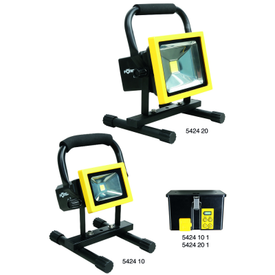 Batteridriven arbetslampa COB-LED Li-Ion