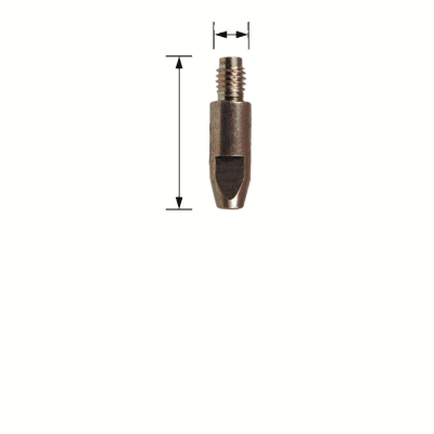 Kontaktmunstycken CuCrZr SP25-36