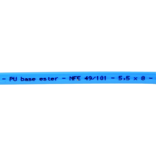 POLYURETANRÖR 25M BLÅ 2,5X4MM