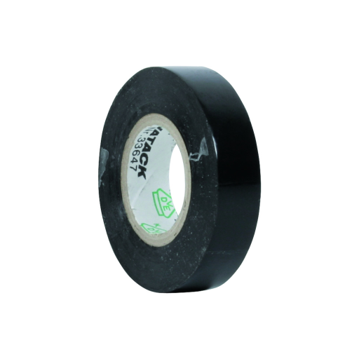 ELTAPE SVART 19MM 25M