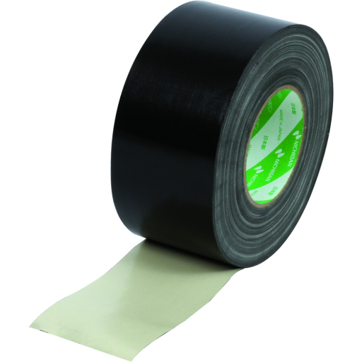 PANSARTAPE SVART 75MM/50MTR