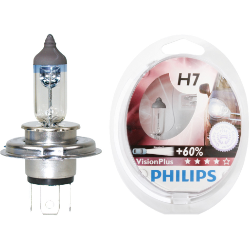 LAMPA 12V H7 +50% 2-PACK