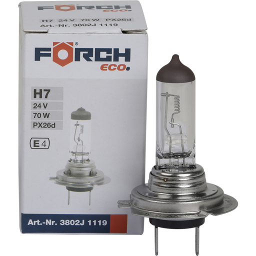 24V H7 LAMPA HALOGEN 70W  ECO.