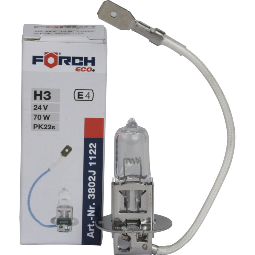 24V H3 LAMPA HALOGEN 70W  ECO.