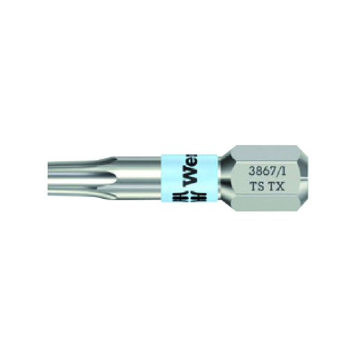 1/4"TORX-BITS 25MM TX10 ROSTFR