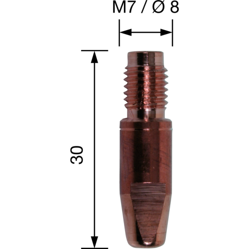 MUNSTYCKE M7 1,0, FE/SS 10ST