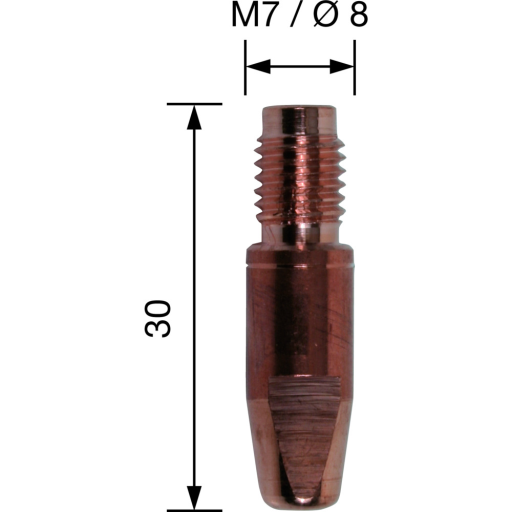 MUNSTYCKE M7 08, ALU 10ST