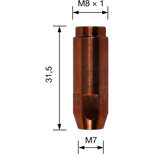 MUNSTYCKE MIG/MAG 10ST