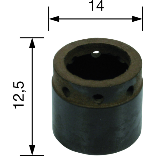 GASFÖRDELARE MIG/MAG 10ST