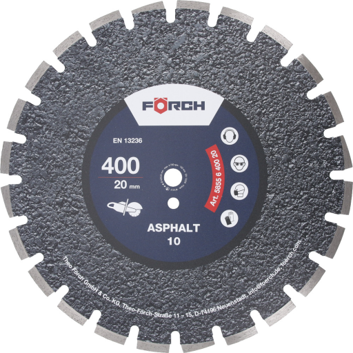 DIAMANTKAPKLINGA 400/20 ASFALT
