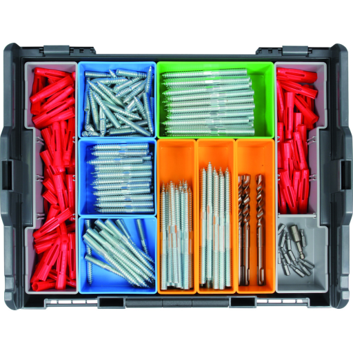 Sortiment Stockskruv M10, vz VAROBOXX VAROBOXX STOCKSKRUVTX25 M10 VZ