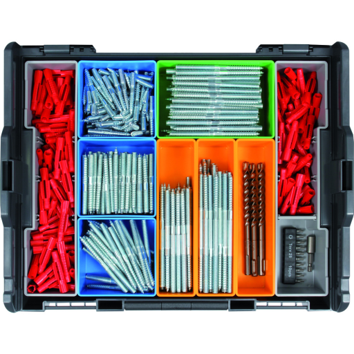 Sortiment Stockskruv M8, vz VAROBOXX VAROBOXX STOCKSKRUVTX25 M 8 VZ