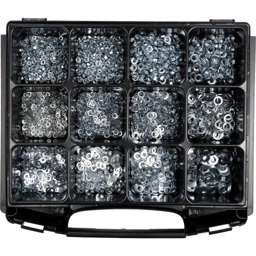 Muttrar, brickor A, fjäderbrickor, vz VAROiBOXX VAROIBOXX M/B/F 934/125A/127VZ