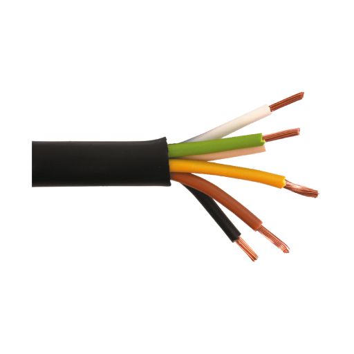 Kabel FLYY PVC-slangledning, svart