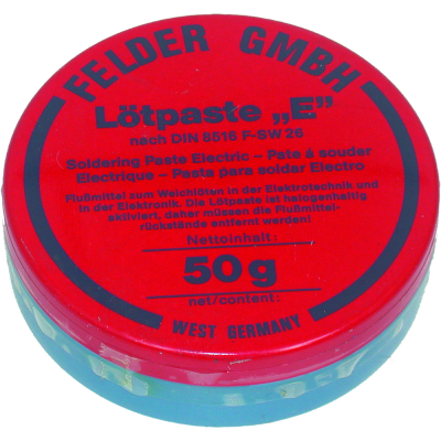 Spájkovacia pasta pre elektrotechniku / elektroniku