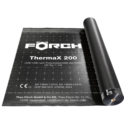 Podstřešní fólie ThermaX 200 FÖRCH 5*