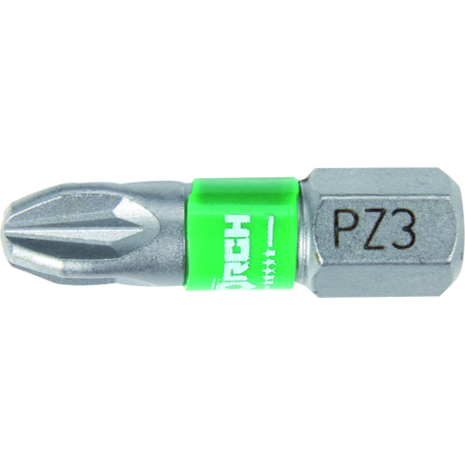 "1/4""PZ-BIT 25MM GR.3 ZEL.  5