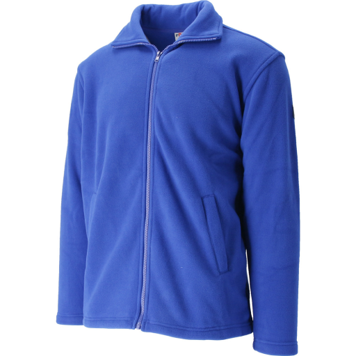 FLEECEJACKE BLAU GR.M