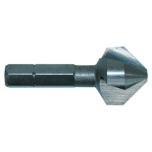 Záhlubník s 6hran. stopkou 1/4” 90° HSS DIN 335 C