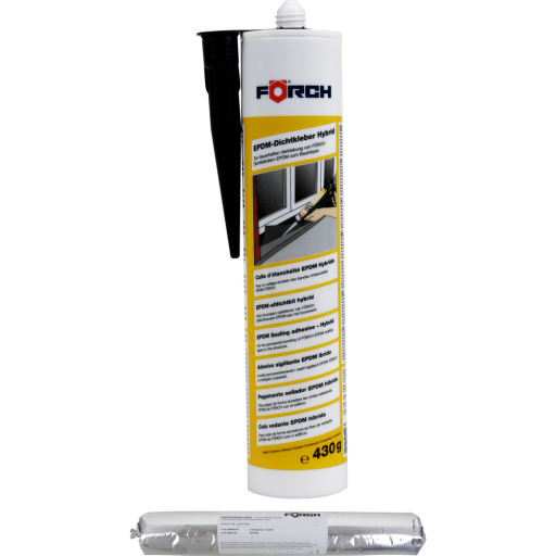 Lepiaci a tesniaci tmel EPDM, hybridný