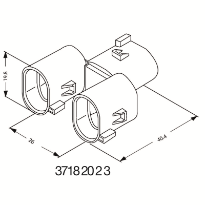 KOBLING F. MDK3 PLUS HUS